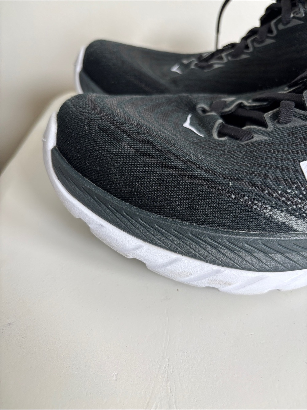 HOKA Mach 5 ProFly+ Running Shoes – Black/White – Women's 9 Wide (D) - Picture 3 of 15